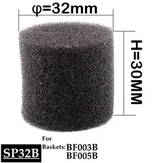 DIY 정원 발코니 딸기 화분 농장 온실 수직 재배 시스템 PP 식민지 컵 5 개, [02] New Black Sponge
