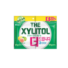 오리온 더 자일리톨 리필백, 122g, 1개