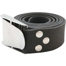 游龍潛水 PROBLUE WB-04A 橡膠皮帶 配重帶 鉛塊帶 (不鏽鋼扣具), 黑色