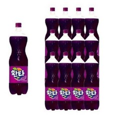 환타 포도 페트병 1.5L x 12개 업소용 탄산음료, 1.5L x 12