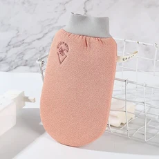 각질 제거 목욕 장갑 바디 스크럽 SPA 샤워 미트 스폰지 마사지 타월 욕실용품, 03 orange