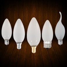 두영 타로시 두영 촛대구 불투명 샹들리에 백열전구, E14(60W), 1개