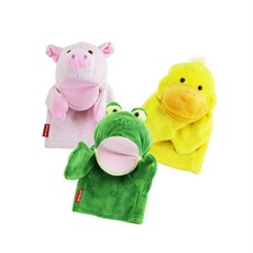 무한스토리 오리 돼지 개구리 손인형 어린이뮤지컬, 1개, 1개