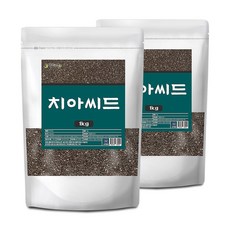 치아시드 치아씨드 씨앗 원물 1kg, 2개