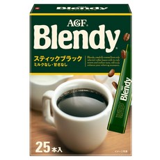 AGF Blendy 黑咖啡棒, 2g, 1個, 25入