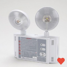 안전용품 조명등 2구 60분 용 케이텔