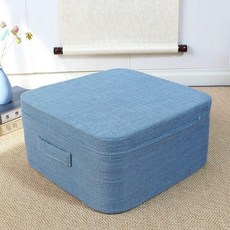 트램펄린 큐브 점핑 운동 가정용 에어매트 홈트 피트니스, 스퀘어 스카이블루