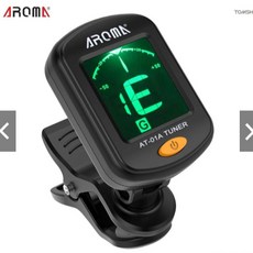 AROMA AT-01A 夾式調音器 吉他貝斯烏克麗麗小提琴通用, 1個