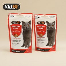 엠씨 VETIQ 벳아이큐 헬시바이트 고양이 영양간식, 유리너리, 2개, 유리너리