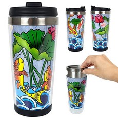 만들기대장 DIY스텐레스 텀블러만들기 민화B형 jae+139VR