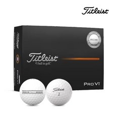 타이틀리스트 2025 Pro V1 Pro V1x 얼라인먼트 골프공 3피스 아쿠쉬네트코리아 정품, V1 얼라인먼트 화이트, 12개입, 1개