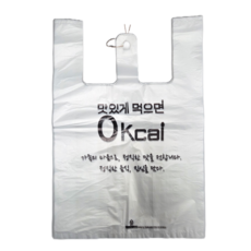 요리를그리다 테이크아웃 도시락 배달봉투 인쇄 8호 특대, 1개, 100개입