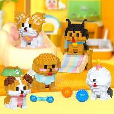 퍼즐피플 나노블럭 미니 동물시리즈 세트