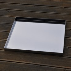 티원 화로대 바베큐그릴 받침대 숯받침대 물받이 기름받이 잔디 데크 보호, 1개