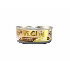 維齊 vichi 貓罐 鮪魚+雞肉+起司, 24罐, 80g, 鮪魚+雞肉+柴魚(咖)
