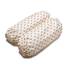 아동용 방수 팔토시, 크림핑크하트