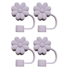 Stanley 不倒翁相容不倒翁花吸管塞, 4個, 紫色