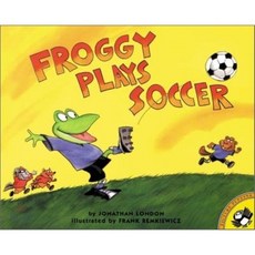 Froggy Plays Soccer Paperback, Puffin Books
