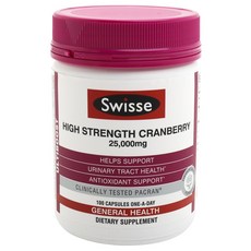 Swisse Ultiboost高濃度蔓越莓膠囊 25000mg, 100顆, 1罐