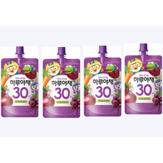 hy 한국야쿠르트 키즈야채 유기농 과채주스 포도비트, 25개, 110ml