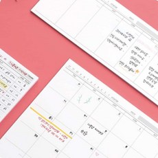 MMS 메모노트 월간 플래너