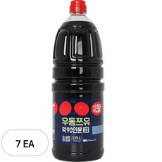 식자재왕 우동쯔유, 1.75L, 7개