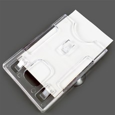 행복택배 주차카드케이스 차량주차카드, 흡착판