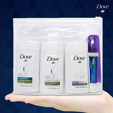 도브 바디워시 여행용 미니 세면도구세트 5종, 1세트