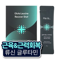 히이즈 글루타 류신 리커버샷 근육회복, 1개, 280g