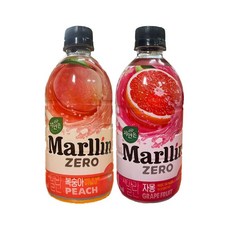 자연은 더말린 제로 500ml 복숭아12개자몽12개, 본상품