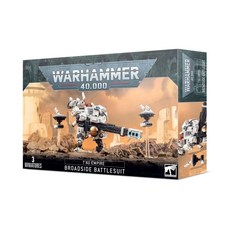 戰鎚40k 鈦帝國XV88舷炮戰斗裝具 - T'AU Empire Broadside Battlesuit (3個模型), 1個