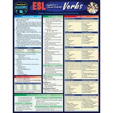 ESL - 제2외국어로서의 영어 동사: 퀵스터디 적층 참고 가이드, Pamphlet