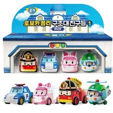 [백화점 출고] 미니카 구조대 친구들 4종(폴리+로이+엠버+헬리)/로 보 카 폴 리, [백화점 출고] 미니카 구조대 친구들 4종(폴리+로이+