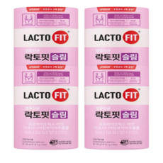 락토핏 슬림 60개입 4개, 120g