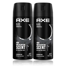 AXE 데오드란트 악스 바디 스프레이 블랙 150ml x2개, 2개