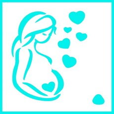 케이크 장식 스텐실 웨딩 케이크 베이킹 템플릿 엠보싱 PET 재료, PZ0070