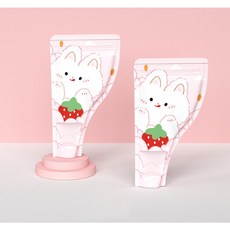 MoMo媽咪 奶粉收納袋，拋棄式奶粉分裝密封袋, 一次性 粉色  (一包30入), 1個