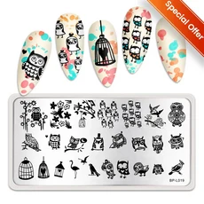 BORN PRETTY 10ml 네일 아트 파우더 혼합 용 스탬핑 믹싱 오일 네일 파우더 인쇄 도구 적용 페인팅 젤 스, 06 19374-sale