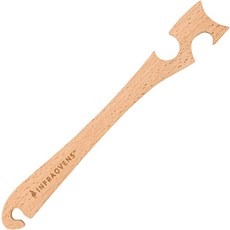 나무 오븐 랙 풀러 스틱 주방 컨벡션 및 토스터 에어프라이어 소형 가전제품에 이상적인 긴 손잡이가 있는 푸시 풀 도구INFRAOVENS, Silicone