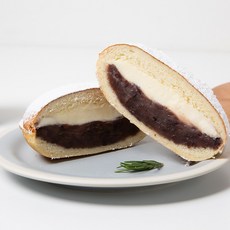 여수삼합당 빵지순례 단팥 피자 호빵 찐빵 겨울간식 7종, 크림치즈 단팥빵 5개, 1세트, 170g