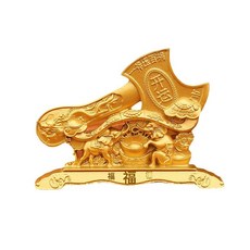 十二生肖牛福斧擺件辦公室桌面福象金屬工藝品擺攤小件地攤, 1個, 開運如意斧:開運如意斧