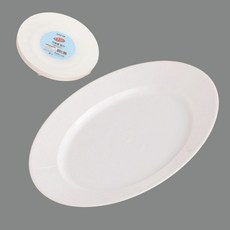 DN 다회용 접시 플라스틱 캠핑 그릇 야외 소형 10개입 15cm, 1개