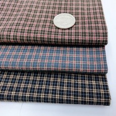 先染布 格子布 布哥哥商店 純棉MIT 手作拼布家飾DIY, 1個, #2淺藍,尺