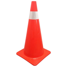 【好樂購】三角錐 交通錐 警示錐 反光三角錐 反光交通錐, 1個