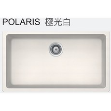 【Häfele 德國】Hafele海福樂 花崗岩結晶石水槽 MONTANO N-100Y 下嵌式廚房水槽, 570.33.770極光白