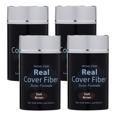 리얼커버 흑채, 흑갈색, 4개