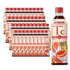 하이트진로 티도씨 제로 아이스티 자몽, 40개, 500ml