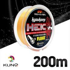 카쿠쯔리 HEK오렌지플로팅원줄 대용량 200m 270m 300m, 4호(200m)