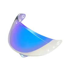 HJ34P 헬멧 바이저 교체 페이스 실드 렌즈 C10 경량 유연한 Klarsichtscheibe Viseira Capacete Anti Scrat, 09 Clear Blue