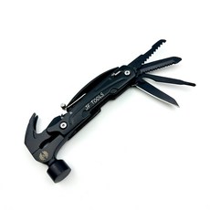 多功能羊角錘12合1 營釘錘 露營野外求生工具, 1個